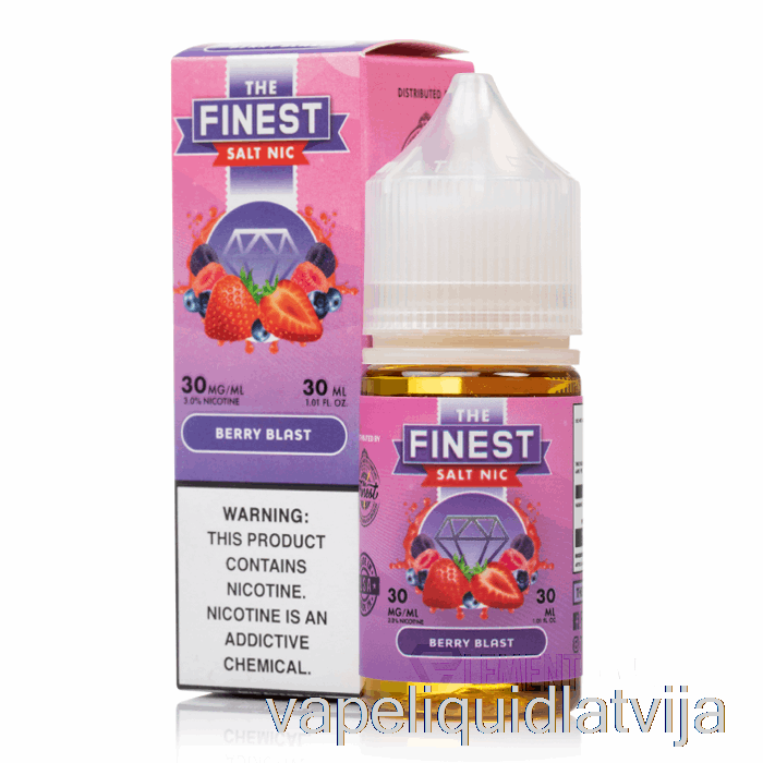 Berry Blast - Finest Fruit Edition Salt Nic - 30ml 30mg Vape šķidrums